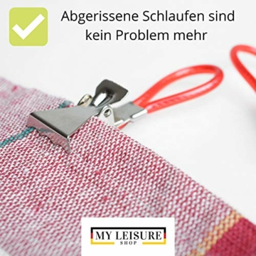 Aufhänger für Handtücher, Handtuchclips, Haken, Schlaufen, Set, Clips, Topflappen, Geschirrtücher, Klammern, Klips ohne nähen, zum aufhängen, 10er Pack - 7