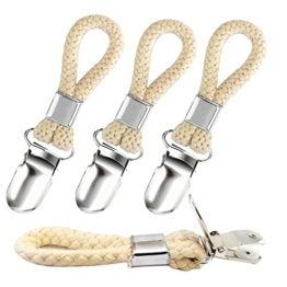 Aufhänger für Handtücher,4 Stücke Handtuchclip aufhänger,towel clips,geschirrtuchclips,Handtuchklammern,Geschirrtücher Halter,handtuchclips für handtücher,schlaufen für handtücher - 1