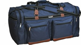 Foolsgold Extra große 120L Reisetasche Holdall Tasche Dunkelblau - 1