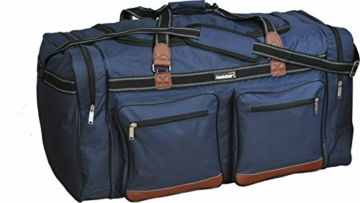 Foolsgold Extra große 120L Reisetasche Holdall Tasche Dunkelblau - 1