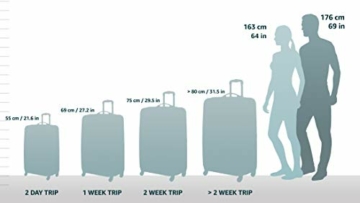 HAUPTSTADTKOFFER - Wannsee - Mittelgroßer Hartschalen-Koffer Trolley Rollkoffer Reisekoffer, TSA, 68 cm, 63 Liter, Champagner/Braun - 2