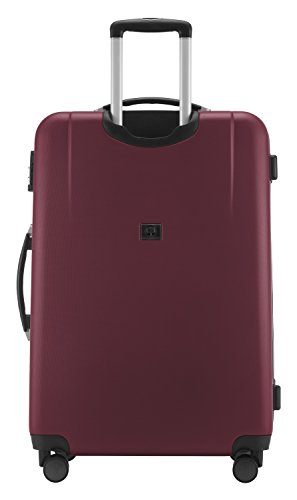 HAUPTSTADTKOFFER - Wedding - Hartschalenkoffer Trolley Rollkoffer Reisekoffer, TSA, Doppelrollen, 75 cm, 103 Liter, Burgund - 6