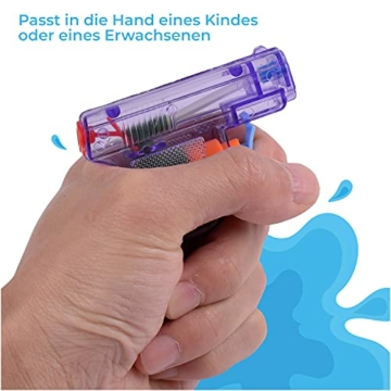 Magicat Premium Wasserpistolen Set, 6 Pistolen für Klein und Groß, perfektes Wasserspielzeug für Kinder und Erwachsene, Sommer Spielzeug für Garten und Pool, optimales Geschenk und Mitgebsel - 7