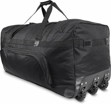 normani XXXL -Trolley - Jumbo Travel Reisetasche - Riesen Volumen Farbe Schwarz / 150 Liter - 2