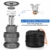 Odoland Camping Kochgeschirr Set 11-teiliges Outdoor Kochgeschirr mit Mini Gaskocher Tragbar Aluminium Topf 0.8L Teekessel 2 Tassen Faltbare Besteck Camping Kochset für Outdoor Picknick Wandern - 6