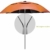 Sonnenschirm Strandschirm,1.8M Strandschirm Orange mit Sandanker und Kippmechanismus,Kohlefaser Sonnenschutz UV 50+ mit Tragetasche für Terrasse, Pool, Strand im Freien - 3