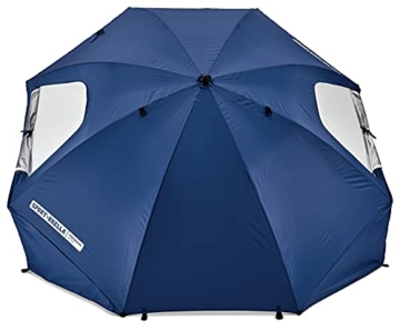 SportBrella Premiere Umbrella, Multi-Purpose Sun Umbrella for Garden, Easy Folding Setup, Blue, 8ft/244cm Einheitsgröße - 6