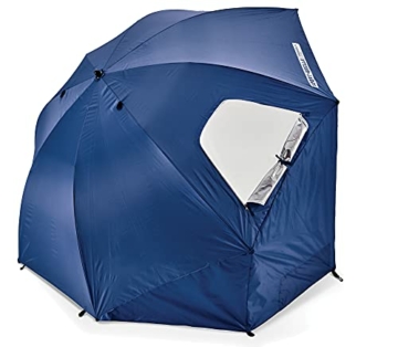 SportBrella Premiere Umbrella, Multi-Purpose Sun Umbrella for Garden, Easy Folding Setup, Blue, 8ft/244cm Einheitsgröße - 7