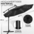 tillvex Alu Ampelschirm LED Solar Ø 300 cm mit Kurbel Anthrazit | Sonnenschirm mit An-/Ausschalter | Gartenschirm UV-Schutz Aluminium | Kurbelschirm mit Ständer Marktschirm wasserdicht - 4