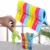 8 Riesen Wäscheklammern, Strandtuchklammern Starke Towel Clips Windfeste Klammern auf Strand Urlab Reisen Sonnenliegen Swimmbad Pool für Wäsche Strandtuch Badetuch Teppich in Leuchtenden Mix-Farben - 3