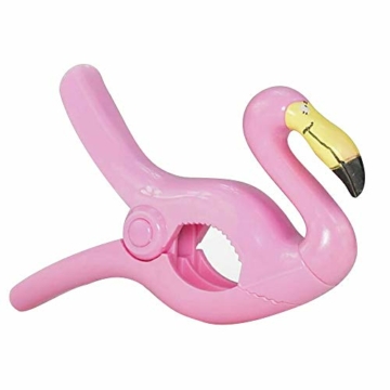 Gresunny 4pcs Strandtuch Clips klammern Winddicht handtuchklemmen strandtuchklammern groß wäscheklammern Kunststoff handtuchclips für strandliegen für Strandtuch, Badetuch, Pool, wäscheleine - 3