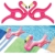 Handtuchklemmen, Flamingo 4 Stück Strandtuchklammern Groß Wäscheklammern Groß Kunststoff Boca Clips Winddichte Handtuchklammern für Strandliegen für Strandtuch, Badetuch, Teppich, Kleidung - 7
