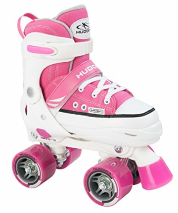 HUDORA Rollschuhe Roller Skate Kinder Rollschuhe, pink, 32-35 - 1