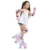 Outify Rollschuhe Kinder für Mädchen Verstellbar - mit Led Leuchtenden Rädern, 4 Rollen Roller Skates, Komfortabel und Atmungsaktiv, Geeignet für Anfänger - 7