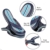 PUMYPOREITY 2 Stück Strandtuchklammern Groß Kunststoff Quilt Clips Winddichte Klammern Clips Boca Clips Wäscheklammern Handtuchklemmen für Strandtuch, Badetuch, Handtuch, Kleidung (11.5*3.8*8.5CM) - 3
