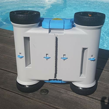 Steinbach Poolrunner Battery+, für Pools bis 80 m² Grundfläche, vollautomatisch, kabelllos, Akku-Betrieb, Leistung ca. 10 m³/h, 061013 - 6