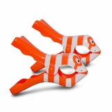 Wäscheklammern Handtuchklemmen Strandtuchklammern Handtücher Handtuchklammern, 2 Stück Fischform Mehrzweck Klammer Strand Handtuch Camping Garten Kitesurf Liege Bad Wäsche Kinderwagen Zubehör. - 1