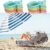 YushengTai 8 Stück Strandtuchklammern Groß Wäscheklammern XXL Badetuch Klammern Wäscheklammern Plastik Bunt Handtuchklammern für Strandliegen Tägliche Wäsche Schwere Badetuch Strand Pool - 6