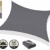 AXT SHADE Sonnensegel Rechteck 3x4m,atmungsaktiv Sonnenschutz HDPE mit UV Schutz für Terrasse, Balkon und Garten- Anthrazit - 2