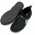 BESTIF Badeschuhe Herren Damen | Schwimmschuhe Neopren Wasserschuhe Kordelzug | Leicht und Bequem | Schwarz, Blau Gr. 36-45 (Schwarz-Türkis, 40) - 4