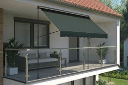empasa Klemmmarkise 'ILANGA' Balkon Markise Klemm-Markise, UV-beständig und höhenverstellbar - 1