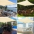 KAHEIGN Sonnensegel Wasserdicht 2,5m x 3m Rechteckig Sonnensegel, Sonnenschutz Balkon Sonnensegel Leinwand 120gsm Sonnenschutz für Garten Balkon (Creme) - 6