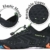 SAGUARO Sommer Badeschuhe Damen Wasserschuhe Schwimmschuhe Herren Strandschuhe Aquaschuhe Surfschuhe Tauchschuhe,Schwarz 40 EU - 3