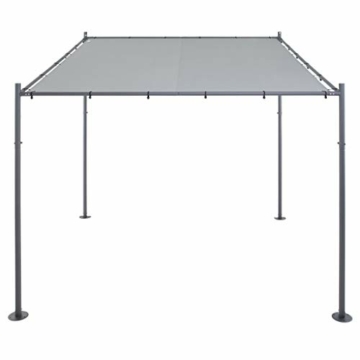 sorara Milano Pavillon Pavilion | grau | 285 x 220 x 310 x 295 cm| | Polyester 250 g/m² (UV 50+) | 41 kg | Outdoor-Pavillon für den Garten - 4