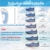 FELOVE Badeschuhe Wasserschuhe Strandschuhe Surfschuhe Barfuß Schuhe,Breathable Schwimmschuhe Hausschuhe Yoga Schuhe für Wassersport für Damen Herren - 6