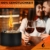 Flammenbrise® Tischkamin | Tischfeuer für Indoor und Outdoor | Ethanol Kamin mit [200g] Natursteinen | INKL. 2 Brennkammern | Unendliche Brenndauer - 4