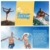 IceUnicorn Badeschuhe Schwimmschuhe Damen Herren Aquaschuhe Strandschuhe Surfschuhe Wasserschuhe für Sommer Beach Pool Yoga(Schwarz, 40/41EU) - 3