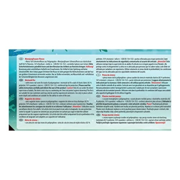 Idena 40604 - Meerjungfrauen-Schwanz mit Monoflosse, Größe M/L, in Blau, Meerjungfrauen-Flosse für Kinder ab 6 Jahren, zum Schwimmen und für aufregende Tauchabenteuer im Wasser - 7