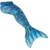 Idena 40605 - Meerjungfrauen-Schwanz mit Monoflosse, Größe XS/S, in Grün, Meerjungfrauen-Flosse für Kinder ab 6 Jahren, zum Schwimmen und für aufregende Tauchabenteuer im Wasser - 5