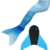 IIFONII Meerjungfrauenflosse zum Schwimmen für Mädchen (D1800, 150-S) - 1
