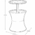 Keter Pacific Cool Bar, Beistelltisch mit Kühlmöglichkeit, Braun, 30L - 10