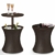 Keter Pacific Cool Bar, Beistelltisch mit Kühlmöglichkeit, Braun, 30L - 3