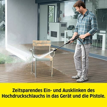 Kärcher Hochdruckreiniger K 2 Power Control Home: Clevere App-Unterstützung - die praktische Lösung für alltägliche Verschmutzungen - inkl. Home-Kit ‎mit Flächenreiniger - 4