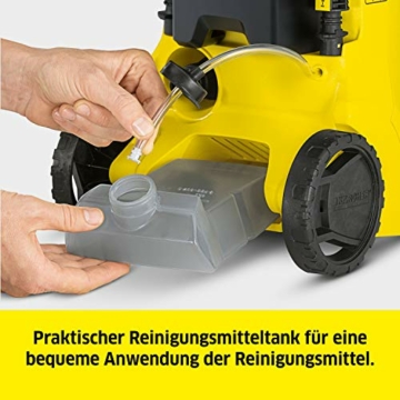 Kärcher Hochdruckreiniger K 3 Power Control: Clevere App-Unterstützung - für eine effektive Reinigung bei alltäglichen Verschmutzungen, Gelb - 5