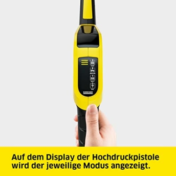 Kärcher Hochdruckreiniger K 5 Premium Power Control, Druck: 145 bar, Durchflussmenge: 500 l/h, Reinigungsfläche: 40 m²/h, App Home & Garden, Pistole, Rotabuse, Hochdruck-Lanze - 4