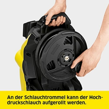 Kärcher Hochdruckreiniger K 5 Premium Power Control, Druck: 145 bar, Durchflussmenge: 500 l/h, Reinigungsfläche: 40 m²/h, App Home & Garden, Pistole, Rotabuse, Hochdruck-Lanze - 6