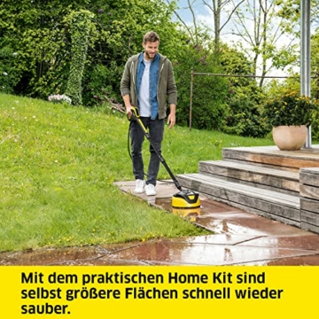 Kärcher Hochdruckreiniger K 5 Premium Power Control, Druck: 145 bar, Durchflussmenge: 500 l/h, Reinigungsfläche: 40 m²/h, App Home & Garden, Pistole, Rotabuse, Hochdruck-Lanze - 7
