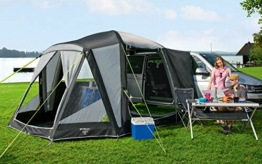BERGER Busvorzelt Liberta Air │ aufblasbar freistehend Outdoor Zelt Luftzelt │ Autozelt Vorzelt Camping Zelt für Bus, Van, Auto │ Schnellaufbau Zelt Auto inkl. Luftpumpe - 1