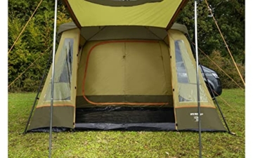 BERGER Cilento Eco Busvorzelt │ Outdoor Zelt │ Autozelt für Bus Van SUV Auto Zelt Vorzelt Camping Zelt Vorzelt Bus │ Schnellaufbau Campingzelt Zelt mit Stehhöhe, höhenverstellbar nachhaltig - 5