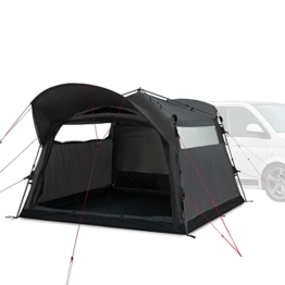 qeedo Quick Motor Free - Das freistehende Busvorzelt mit Quick-Up Schnellaufbau-System - Campingzelt als Vorzelt für Auto, Bus, Wohnmobil, Camper - vielseitig montierbar, groß, geräumig, wasserdicht - 1