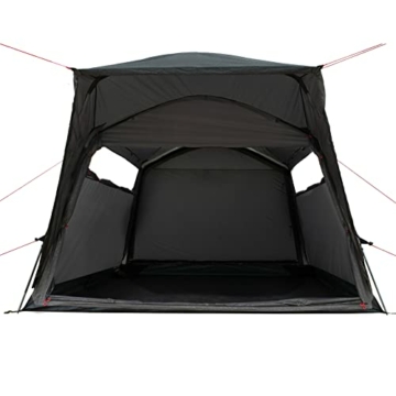 qeedo Quick Motor Free - Das freistehende Busvorzelt mit Quick-Up Schnellaufbau-System - Campingzelt als Vorzelt für Auto, Bus, Wohnmobil, Camper - vielseitig montierbar, groß, geräumig, wasserdicht - 4