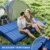 Arlierss Isomatte Camping Selbstaufblasend, 12cm Dick Ultraleichte Luftmatratze mit Fußpresse Pumpe, Isomatte Selbstaufblasend Outdoor mit Kissen für Wandern, Outdoor, Reise, Wandern, Strand-Blau - 3
