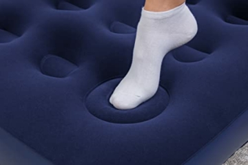 Bestway Luftbett Blue Horizon Step mit interner Fußpumpe Single XL/Lo 185 x 76 x 28 cm, Blau - 13