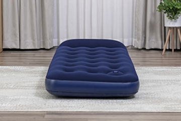 Bestway Luftbett Blue Horizon Step mit interner Fußpumpe Single XL/Lo 185 x 76 x 28 cm, Blau - 14