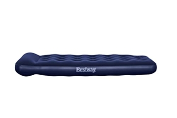 Bestway Luftbett Blue Horizon Step mit interner Fußpumpe Single XL/Lo 185 x 76 x 28 cm, Blau - 5