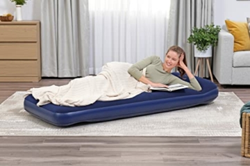 Bestway Luftbett Blue Horizon Step mit interner Fußpumpe Single XL/Lo 185 x 76 x 28 cm, Blau - 10